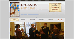 Desktop Screenshot of cerealialudi.org